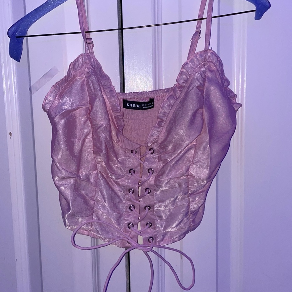 Lace Up Top